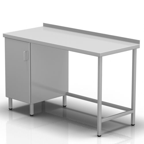 Arbeitstisch - 2-382 - ALVO Medical - rechteckig / Edelstahl