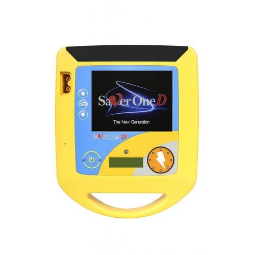 Halbautomatischer externer Defibrillator - SAVER ONE D - A.M.I. ITALIA - USB / mit EKG-Anzeige / zweiphasig
