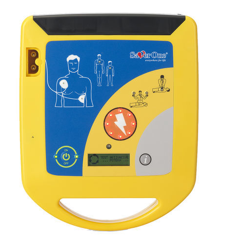 Halbautomatischer externer Defibrillator - Saver One  - A.M.I. ITALIA - für öffentliche Plätze / USB / mit EKG-Anzeige