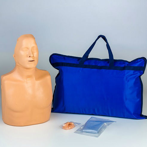 Trainingspuppe für CPR - MAN-B1007 - A.M.I. ITALIA - für Allgemeinpflege / Oberkörper / beige