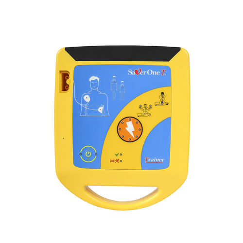 Halbautomatischer externer Defibrillator - SAVER ONE T - A.M.I. ITALIA - Ausbildung / mit EKG-Anzeige