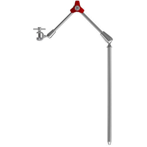 Gerätetragarm für Endoskope - 3840.40 - FISSO - für Instrumente der minimalinvasiven Chirurgie / Knickarm / schienenmontiert