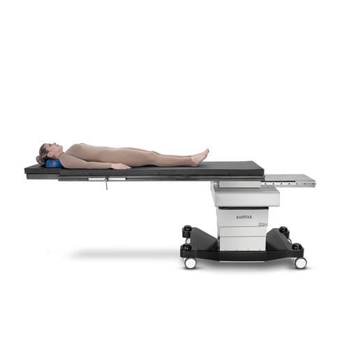 OP-Tisch / für Kardiologie - BF683 RX - BARRFAB - elektrisch / für Übergewichtige / mobil