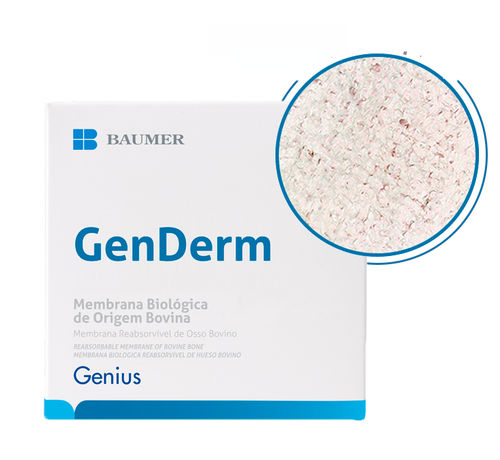 Zahnchirurgie-Matrix - GenDerm - BAUMER  - xenograft / transparent