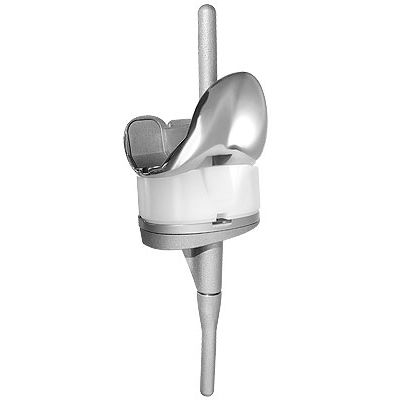 Femur-Patella Knieprothese - AKS - BAUMER  - Revision / mit fester Scheibe / zementiert