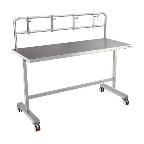 Arbeitstisch - 822X32 - Bawer - rechteckig / auf Rollen
