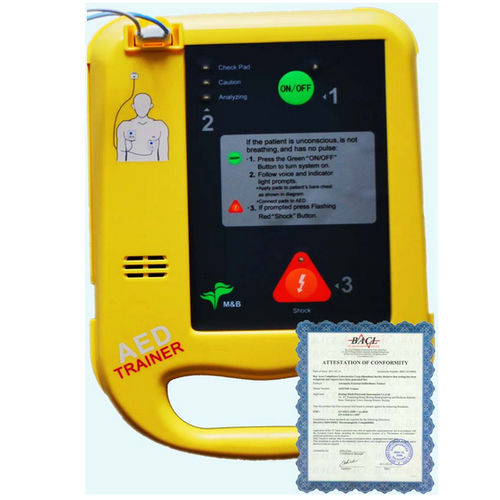 Automatischer externer Defibrillator - AED7000 - Beijing M&B Electronic Instruments   - Ausbildung