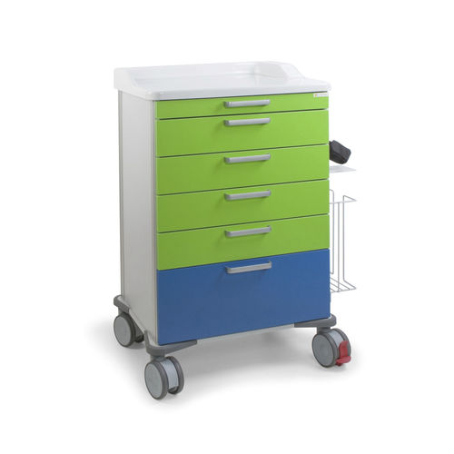 Medizinischer Wagen - Medicart  - Belintra - für Anästhesie / Medikamente / zur Medikamentenausgabe