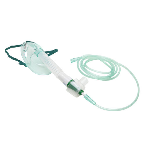 Venturi-Beatmungsmaske - VM-981 series - Besmed Health Business  - Gesicht / transparent / verstellbar