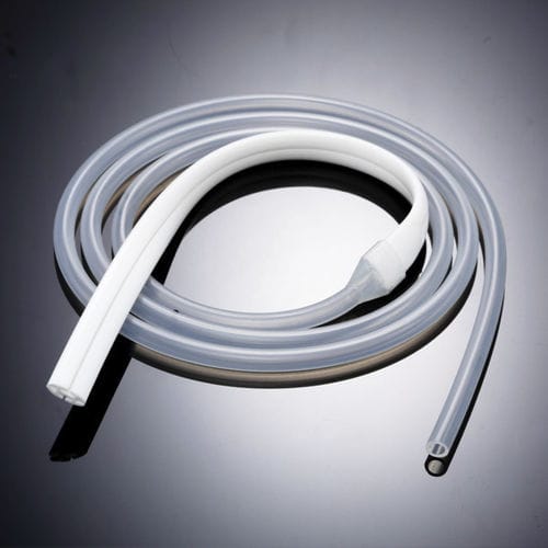 Drainageschlauch - CD-6410 series - Besmed Health Business  - Silikon / rechtsseitig / elastisch