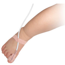 Zehe SpO2-Sensor - BM-500 series  - Bio Medical Technologies - für Fuß / für Neugeborene / selbstklebend
