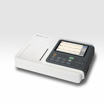 Ruhe-Elektrokardiograph - iE 300 - Biocare   - 3 Kanäle / digital / mit Drucker