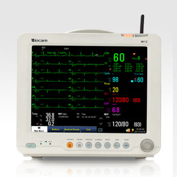 Kompakter Multiparameter-Monitor - iM 12 - Biocare   - EKG / NIBP / Oxy-CRG