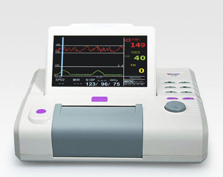 SpO2-Fetalmonitor - iC 60 - Biocare   - PNI / FHR / MECG