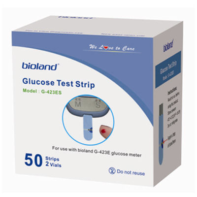 Teststreifen für Diabetes - G-423ES - Bioland Technology - Blutzucker / Blut / Streifen