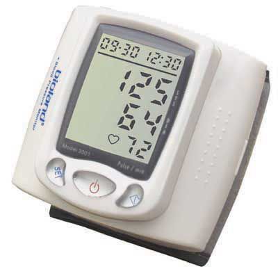 Automatischer Blutdruckmonitor - 3001 - Bioland Technology - oszillometrisch / Handgelenk / mit integrierter Manschette