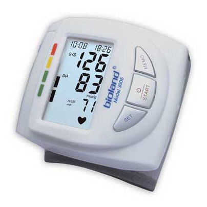 Automatischer Blutdruckmonitor - 3005 - Bioland Technology - oszillometrisch / Handgelenk / mit integrierter Manschette