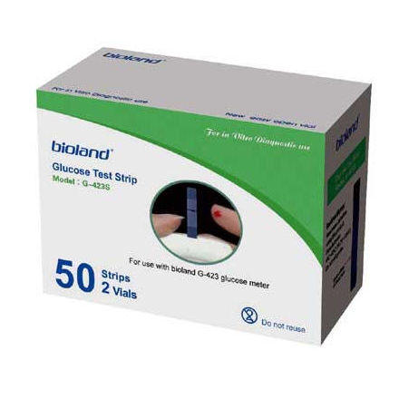 Teststreifen für Diabetes - G-423S - Bioland Technology - Blutzucker / Blut / Streifen