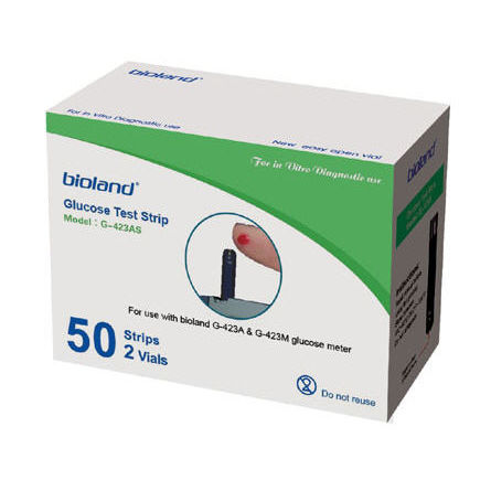 Teststreifen für Diabetes - G-423AS - Bioland Technology - Blutzucker / Blut / Streifen