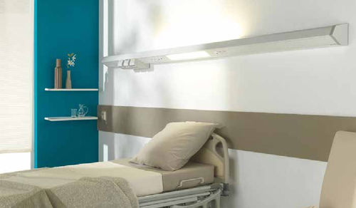 Horizontale Versorgungseinheit - BTL 2.0 - BIOLUME  - Patientenzimmer / mit Licht