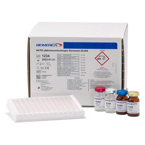 ACTH-Testkit - 7023 - BIOMERICA  - Addisonkranhkeit / Cushingkrankheit / Plasma