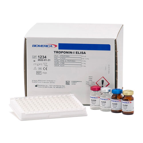 CTnI-Testkit - 7031 - BIOMERICA  - für Herzinfarkt / Serum / ELISA