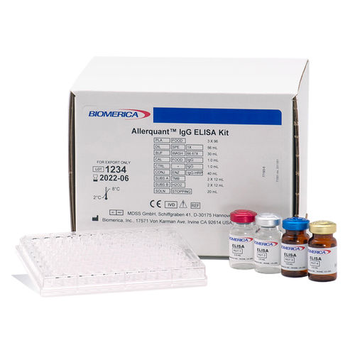 Nahrungsmittelintoleranz-Testkit - Allerquant™ - BIOMERICA  - IgG / Serum / ELISA