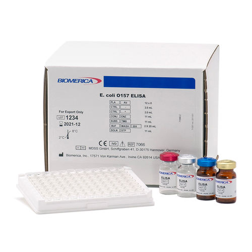 Testkit für Infektionskrankheiten - 7066 - BIOMERICA  - Escherichia coli / Exkremente / ELISA