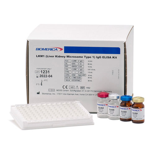 Autoimmunerkrankungen-Testkit - 7052 - BIOMERICA  - Anti-LKM1 / Serum / für enzymatische Immunanalyse