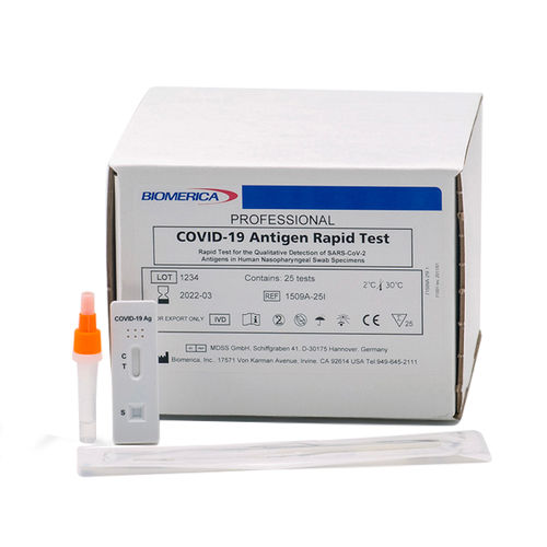 COVID-19-Schnelltest - 1509A-25i - BIOMERICA  - Antigene / SARS-COV-2 / Coronavirus