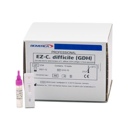 Testkit für Magen-Darm-Krankheiten - EZ-C. difficile™ - BIOMERICA  - Glutamatdehydrogenase / Clostridium difficile / Exkremente