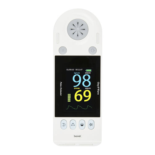 Nachtpulsoximeter - Oxy9Wave - Bionet   - medizinisch / batteriebetrieben / USB