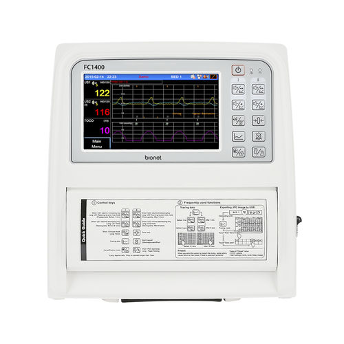 FHR-Fetalmonitor - FC1400 - Bionet   - Zwillings-FHR / TOCO / mit Touchscreen