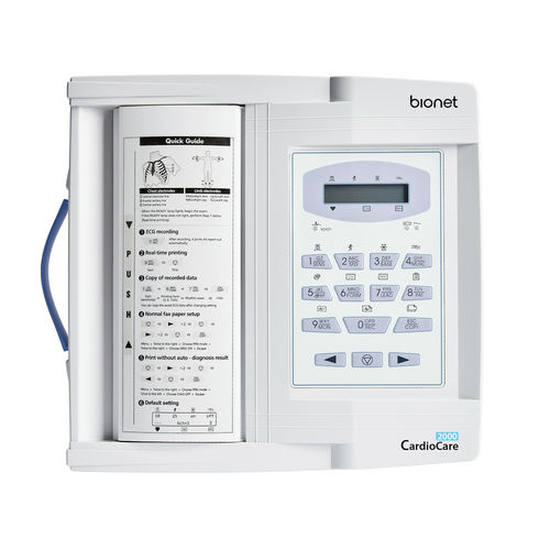 Ruhe-Elektrokardiograph - CardioCare 2000 - Bionet   - 12 Kanäle / digital / mit Drucker