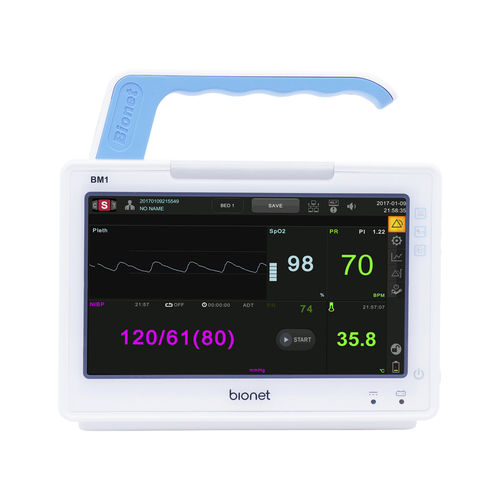 Tragbarer Patientenmonitor - BM1 - Bionet   - kompakt / EKG / RESP