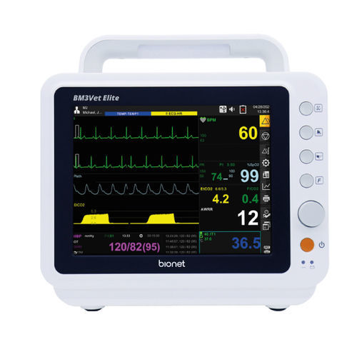 Tragbarer Multiparameter-Monitor - BM3VET Elite - Bionet   - kompakt / Nacht / EKG