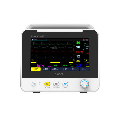 Multiparameter-Monitor / für Veterinärmedizin - Brio X3VET  - Bionet   - tragbar / kompakt / Nacht