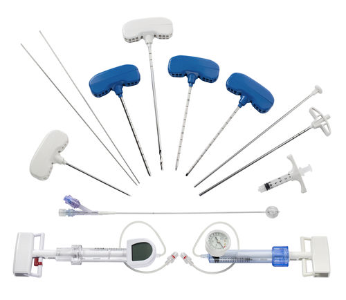Vertebroplastie-System / Nadel - RENOVA SPINE™ - BPB Medica - Biopsybell - Ballonkatheter / Fräser / Knochenzement-Spritze