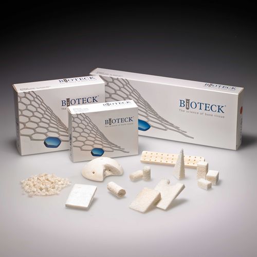 Xenograft-Knochenersatzmaterial - OSTEOPLANT® - BiOTECK - für orthopädische Chirurgie / biegesteif / Granulat