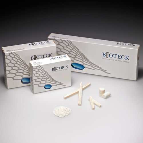 Xenograft-Knochenersatzmaterial - OSTEOPLANT® SPINE - BiOTECK - für orthopädische Chirurgie / biegesteif / Granulat