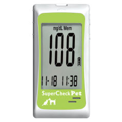 GDH-FAD-Blutzuckermessgerät - Super Check Pet - Biotest Medical - für Veterinärmedizin