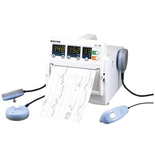 Zwillings-FHR-Fetalmonitor - BT-300 - BISTOS   - FHR / TOCO / mit Drucker