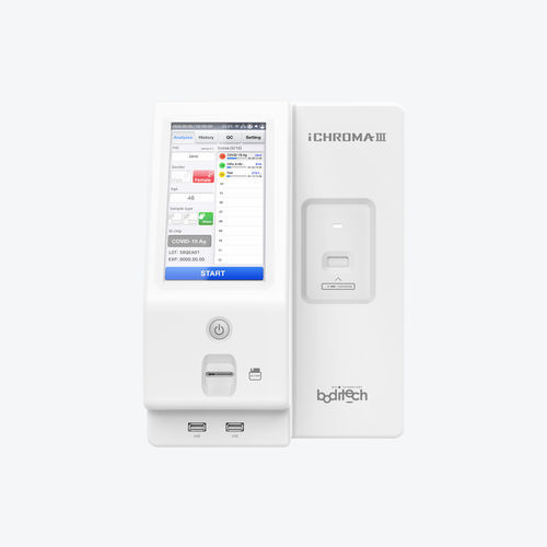 Automatischer Immunoassay-Analysator - ichroma™ III - Boditech Med Inc. - für klinische Diagnose / Fluoreszenz / Lateral-Flow