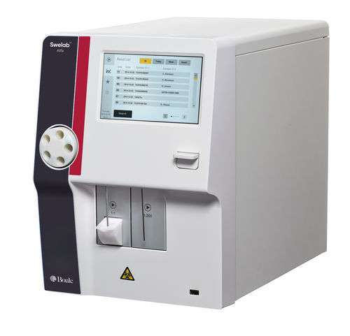 Automatischer Hämatologie-Analysator - Swelab Alfa Plus - Boule Medical - Tisch / 20 Parameter