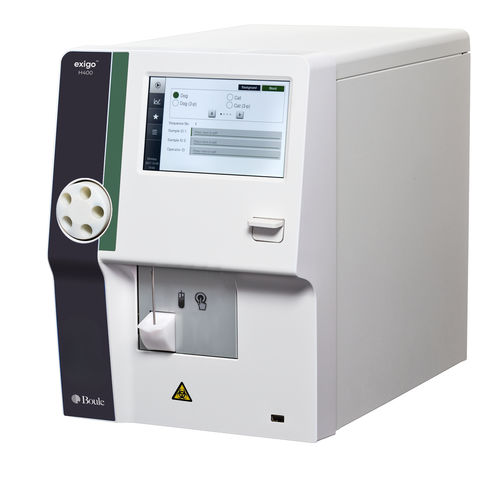 Hämatologie-Analysator / für Veterinärmedizin - Exigo H400 - Boule Medical - automatisch / Tisch / 19 Parameter