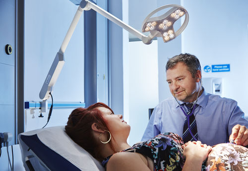 LED-Untersuchungsleuchte - Coolview® CLED23 - Brandon Medical - mobil / schienenmontiert / deckenmontiert