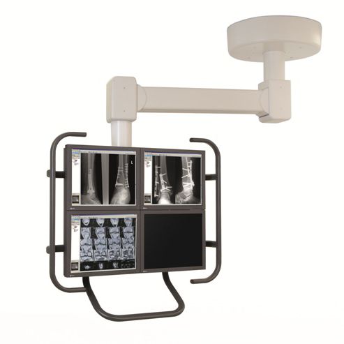 Knickarm-Tragarm - Atlas® - Brandon Medical - für Monitor / für medizinische Zwecke / deckenmontiert