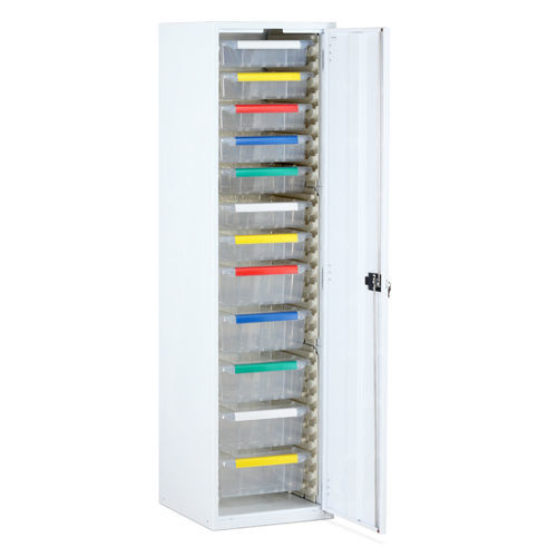 Schrank für Krankenhaus - SC/R/1870/7S5D - Bristol Maid Hospital Metalcraft - modular / mit Regal / mit Tür