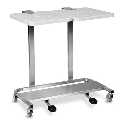 Sackhalterwagen für saubere Wäsche - WT/6/SS	 - Bristol Maid Hospital Metalcraft - für Kliniken / 2 Säcke