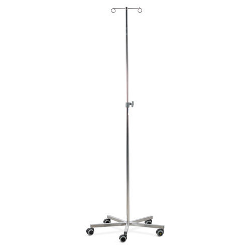 Infusionsständer auf Rollen - DPWS series - Bristol Maid Hospital Metalcraft - 4 Haken / 2 Haken / höhenverstellbar